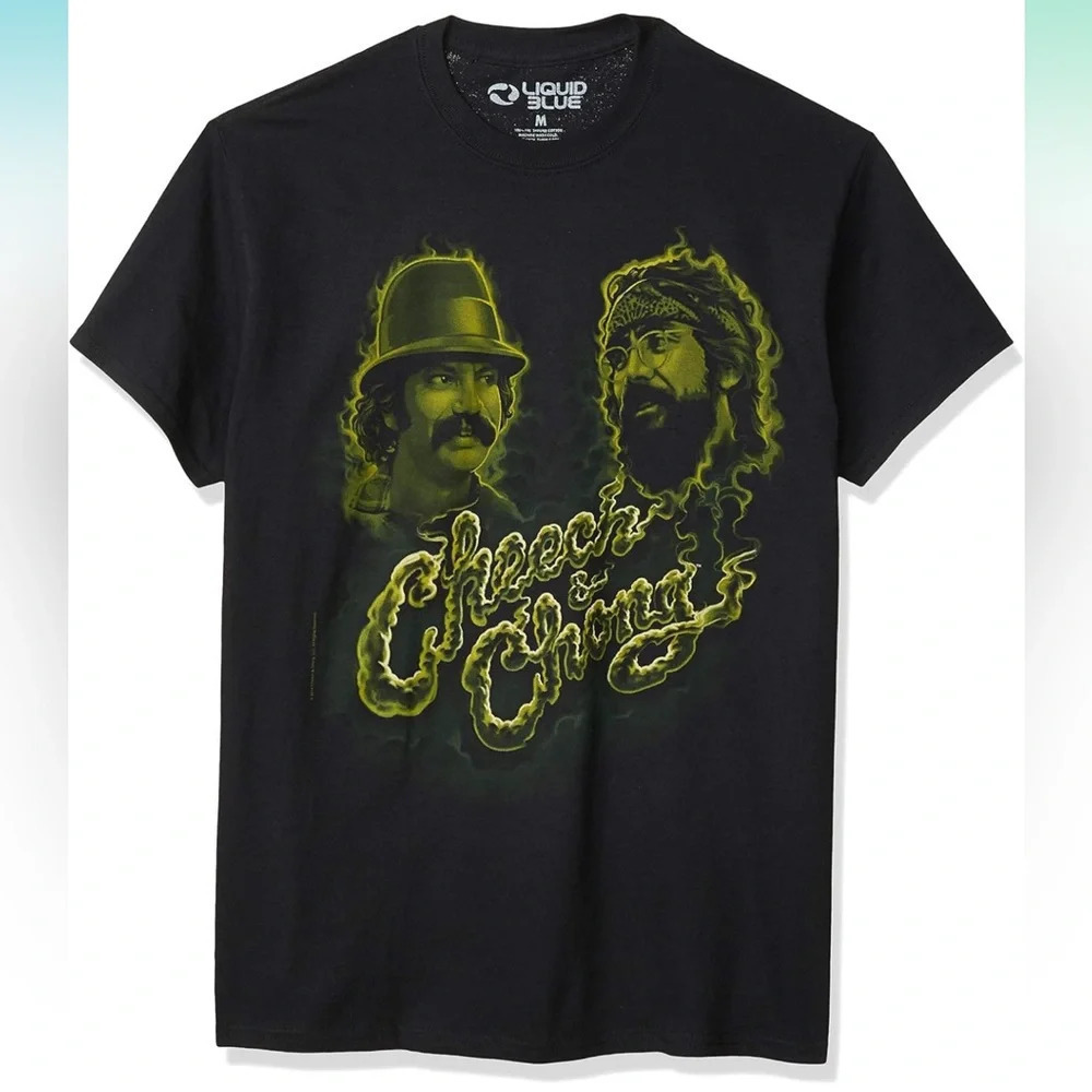 Liquid Blue Officially Licensed Cheech and Chong Graphic Tee